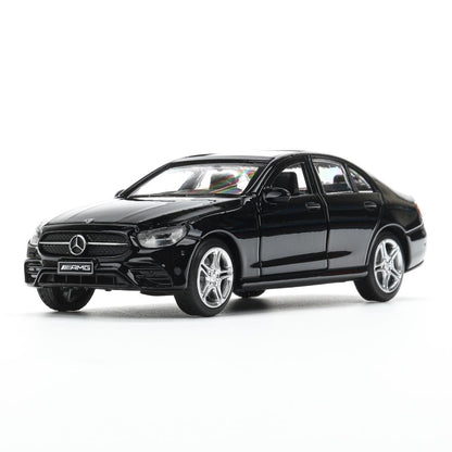 Машина металл MERCEDES-BENZ classe e amg 12см, дв,баг,ин,черный, кор. Parc technologique dans le cor.2*36шт