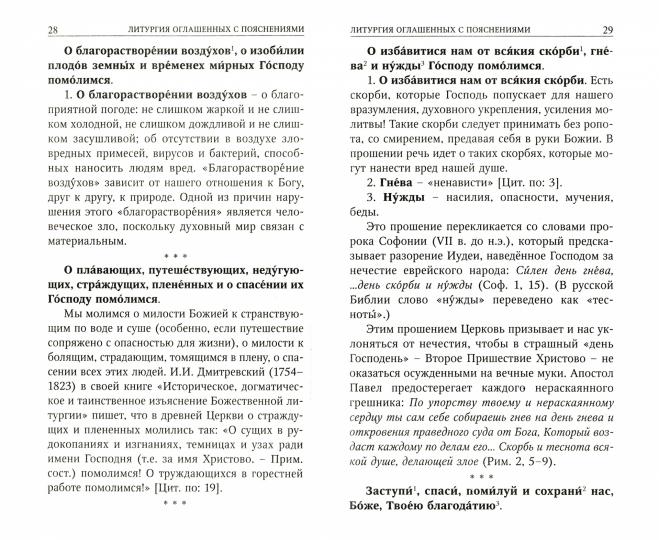Божественная Литургия свтителя Иоанна Златоуста с пояснениями