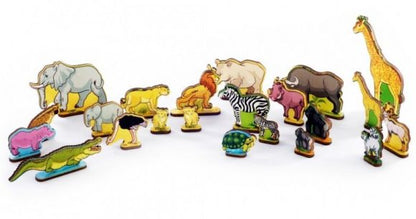 3D Развивающая доска "Водопой на Лимпопо" (Afrique, 47 jours) 37х1х31 art.7990 /25