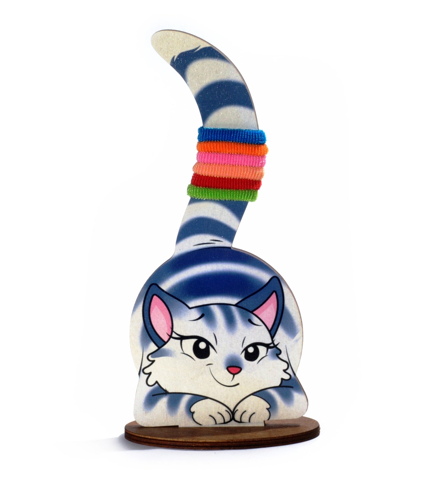 Подставка для резиночек "Котик" арт 8253 /35