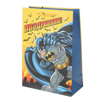 Пакет подарочный МАТОВЫЙ ml,noir рыцарь,140 гр/м2 ЧУДО ПРАЗДНИК в кор.10*12шт