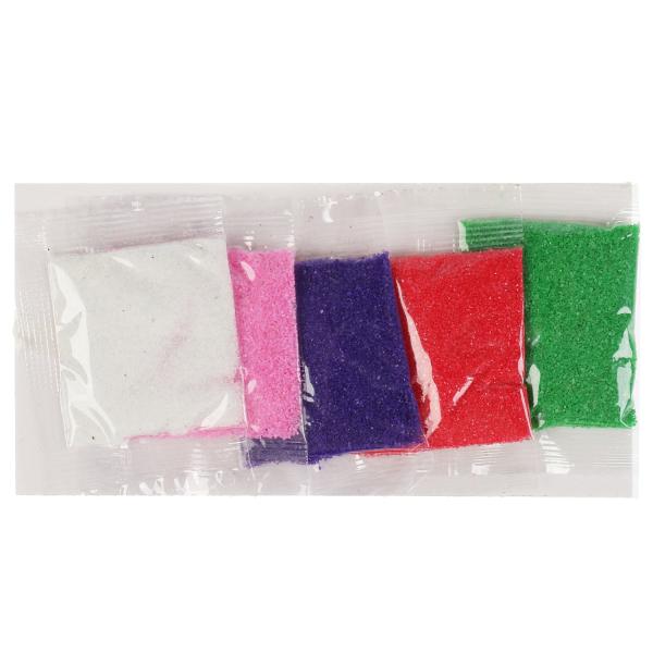 Набор д/детского тв-ва ЭНЧАНТИМАЛС аппл-ция из песка, фрес. неон,17*23 см МУЛЬТИ АРТ в кор.48шт