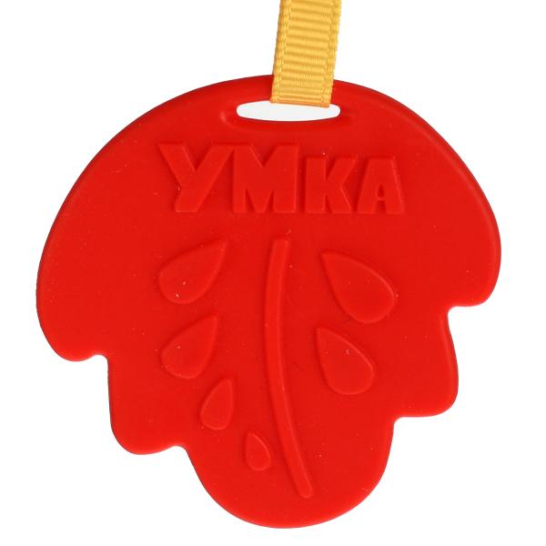 Текстильная игрушка погремушка собака пищалка функционал Умка в кор.250шт