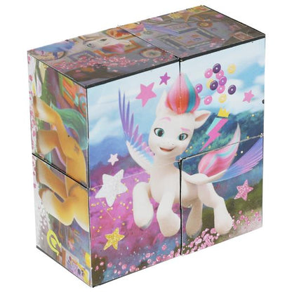 Набор кубиков "mon petit poney" (4 шт.) МОЙ МАЛЕНЬКИЙ ПОНИ настольные игры "УМНЫЕ ИГРЫ" в кор.80наб