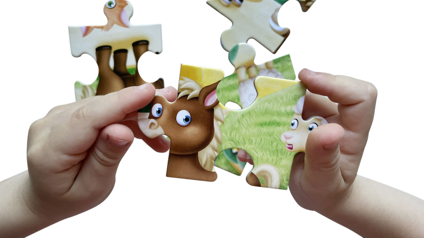 Пазл First Puzzle "Котик" (16 эл) Baby Toys
