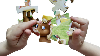 Пазл First Puzzle "Котик" (16 эл) Baby Toys