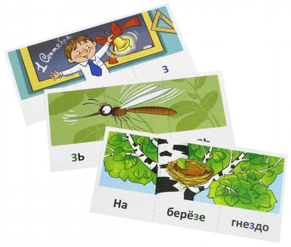 Prenez la carte avec les risques. Играем со звуками. Звуки [З] - [З'] (учебно-игровой комплект) / Танцюра С.Ю.