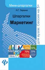 Шпаргалки: marketing
