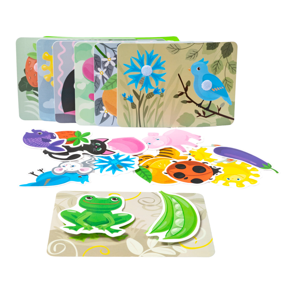 Пластик на липучках "Цвета" 10KOR PLASTIC