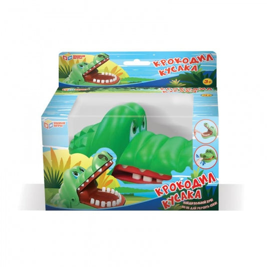 Настольные игры крокодил кусака, кор. Умные игры в кор.2*72шт