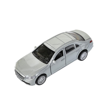 Машина металл MERCEDES-BENZ classe s v223 12см,дв,багаж,инер,серебристый,кор. Parc technologique dans le cor.2*36шт