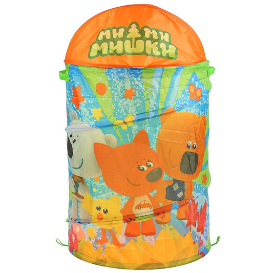 XDP-17918-R 266589 Корзина для игрушек МИМИМИШКИ 43*60см в пак. Играем вместе в кор.24шт