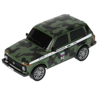 LADA4X4-18L-MIL 326225 Machine pour LADA 4x4 18 cm, rouge, camouflage, couleur. Parc technologique à Cor.24шт