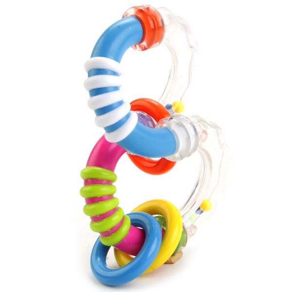 ПОГРЕМУШКА "УМКА" ВОСЬМЕРКА" РАЗВИВАЮЩАЯ, НА БЛИСТЕРЕ (РУСС. УП.) в кор.24шт