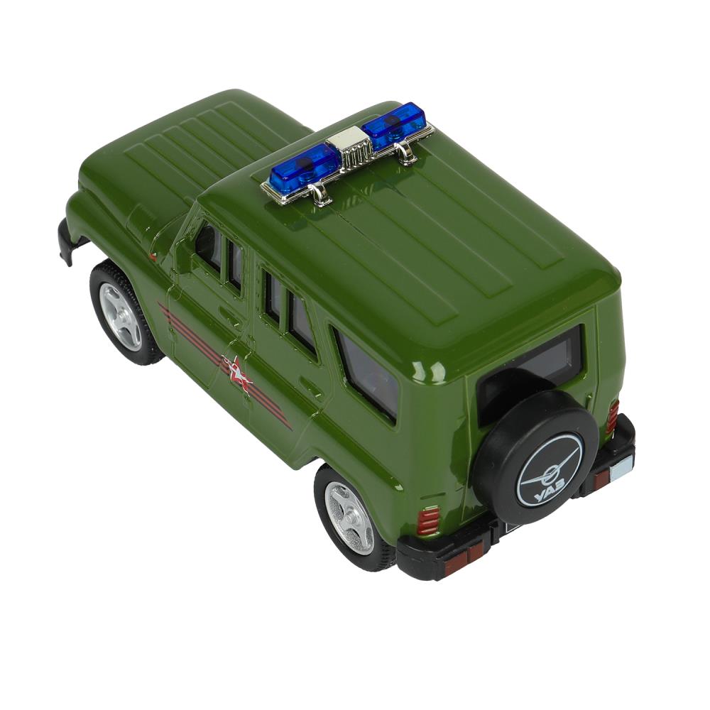 Игрушка пластик ворота+1 машинка, ВОЕННАЯ,кор. Технопарк в кор.24шт