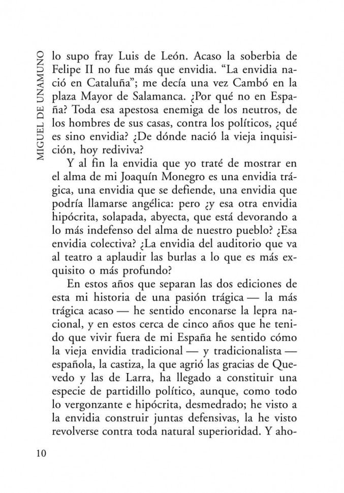 Авель Санчес. История одной страсти. Святой Мануэль Добрый, мученик = Abel Sanchez. Una Historia de Pasion (КДЧ на исп. языке)