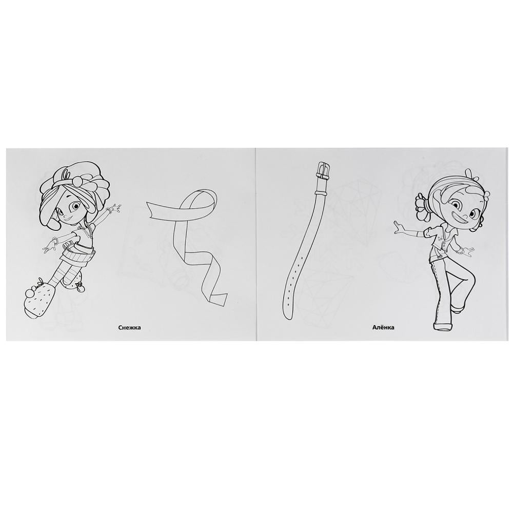 "УМКА". СКАЗОЧНЫЙ ПАТРУЛЬ (АЛЬБОМ-РАСКРАСОК А4) ФОРМАТ: 285Х210ММ, ОБЪЕМ: 64 СТР. dans le cor.20шт