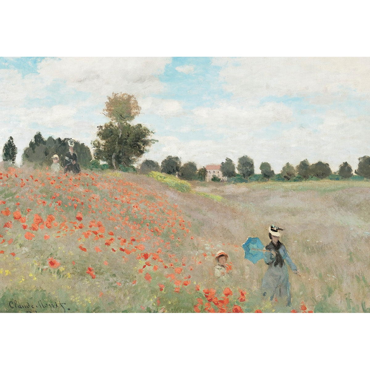 Клод Моне. Пейзаж окрестностей Парижа