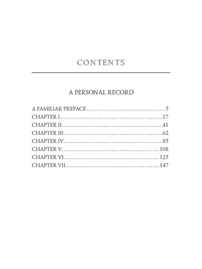 A Personal Record = Мемуары: на англ.яз