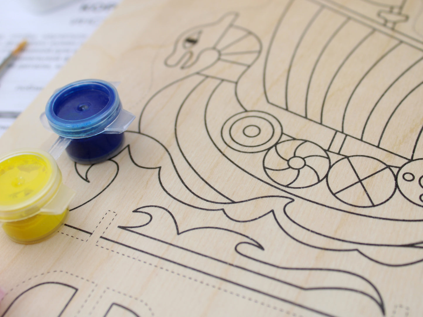 НАБОР ДЛЯ ВЫПИЛИВАНИЯ ЛОБЗИКОМ "КОРАБЛЬ" в кор.8шт