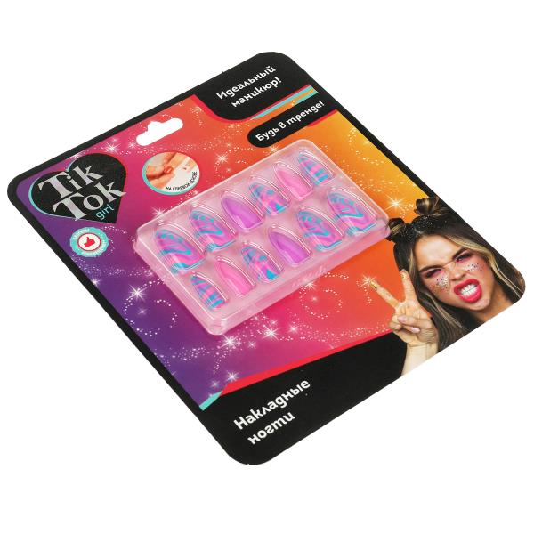 Накладные ногти TIK TOK GIRL в кор.6*24шт