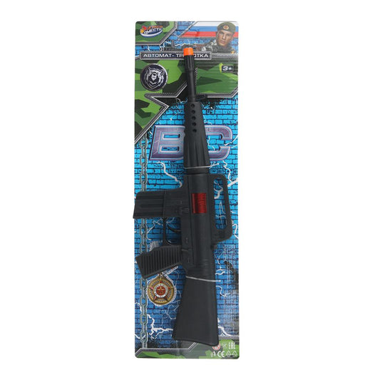 Автомат-трещотка блистер 48*15,5*3см ИГРАЕМ ВМЕСТЕ в кор.2*72шт