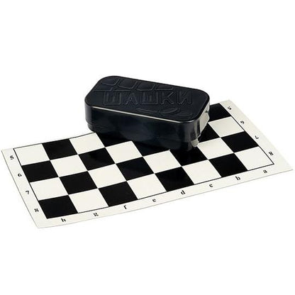 ИГРА "ШАШКИ" С ДОСКОЙ" (ЕВРОПОДВЕС) в кор.20шт