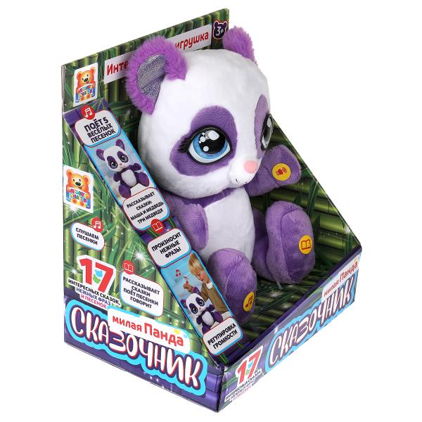 Jeu interactif de jeu panda "scazoчница" 25 cm МУЛЬТИ-ПУЛЬТИ в кор.12шт