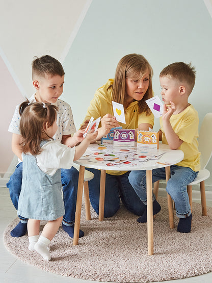 62 развивающие карточки. Логика и счет для детей от 4-до 7 лет