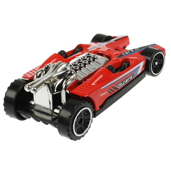 Machine en métal ROAD RACING SUISSE 7,5 cm, dans un assortiment, en blister. Parc technologique en cor.2*288шт