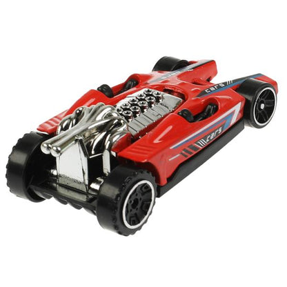 Machine en métal ROAD RACING SUISSE 7,5 cm, dans un assortiment, en blister. Parc technologique en cor.2*288шт