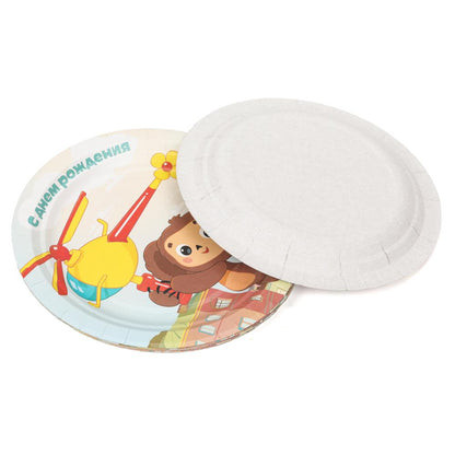 Sacs à provisions pour femmes, 6 pièces, 18 cm, paquet avec papier, carte bancaire de Chebura cor.96наб
