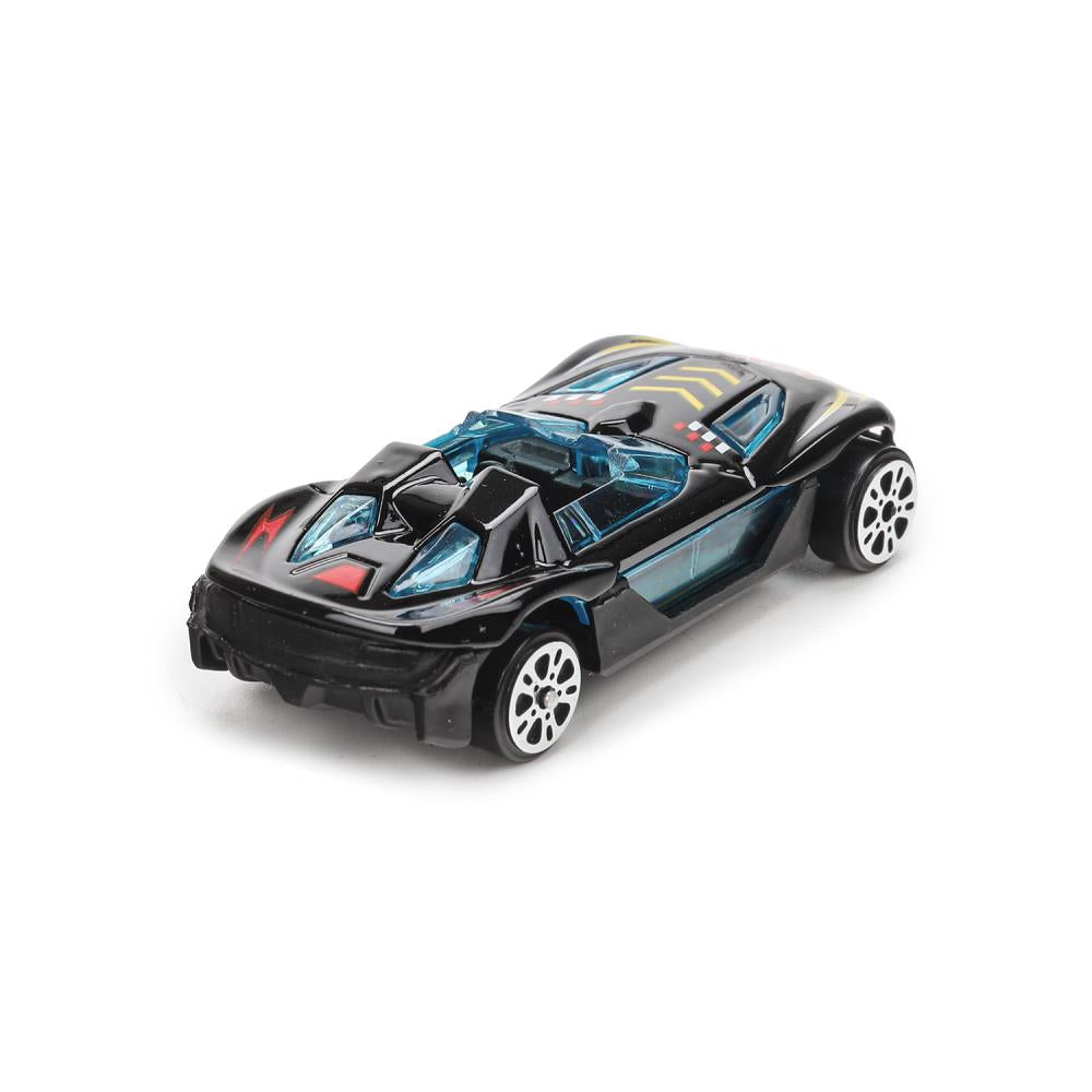 Machine en métal ROAD RACING pour SUISSE 7 cm, 3 pièces, dans un assortiment, cor. Parc technologique dans le cor.2*96шт