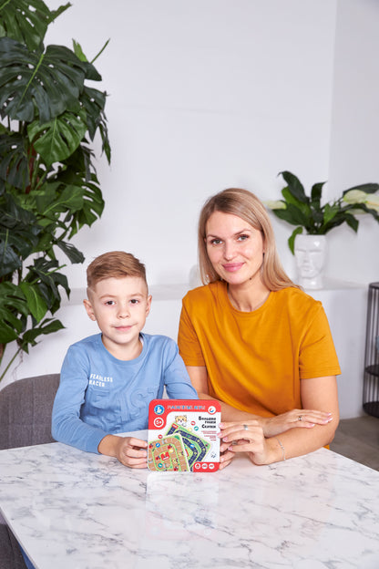 Игра магнитная в жестяной коробочке "Большие гонки. Скачки"