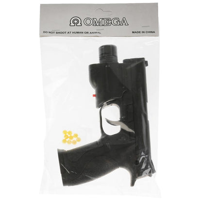 Пистолет (п) с лазер. прицелом, с фонарем, с пульками HY717 в пак. в кор.2*96шт