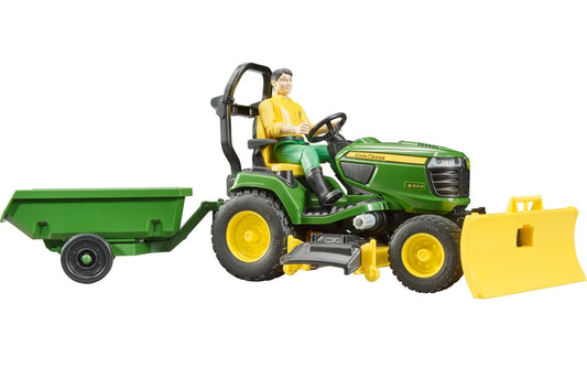 Bruder 62104 "Трактор John Deere с прицепом и фигуркой" (фикс. цена)