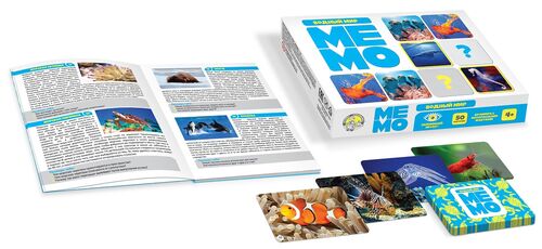 Jeu de société "Водный мир" (50 cartes)