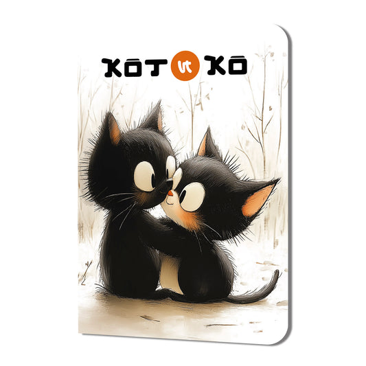 Блокнот Котико (два котика обнимаются)