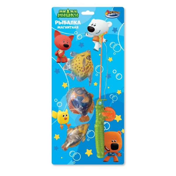 Игра рыбалка Ми-ми-мишки магниты, блист.16,8*36,5*3см ИГРАЕМ ВМЕСТЕ в кор.2*120шт