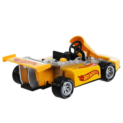 FY866 304281 Machine en métal noir hotwheels, 15 cm, iner, cor. Parc technologique dans le cor.2*30шт