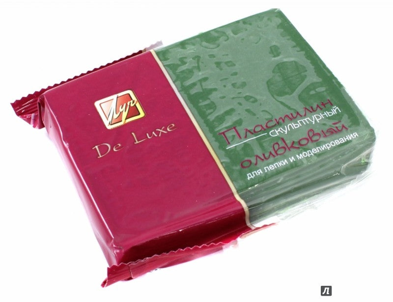 Луч. Скульптурный plastilin "Оливкового цвета" 300 гр.24С 1506-08 /28