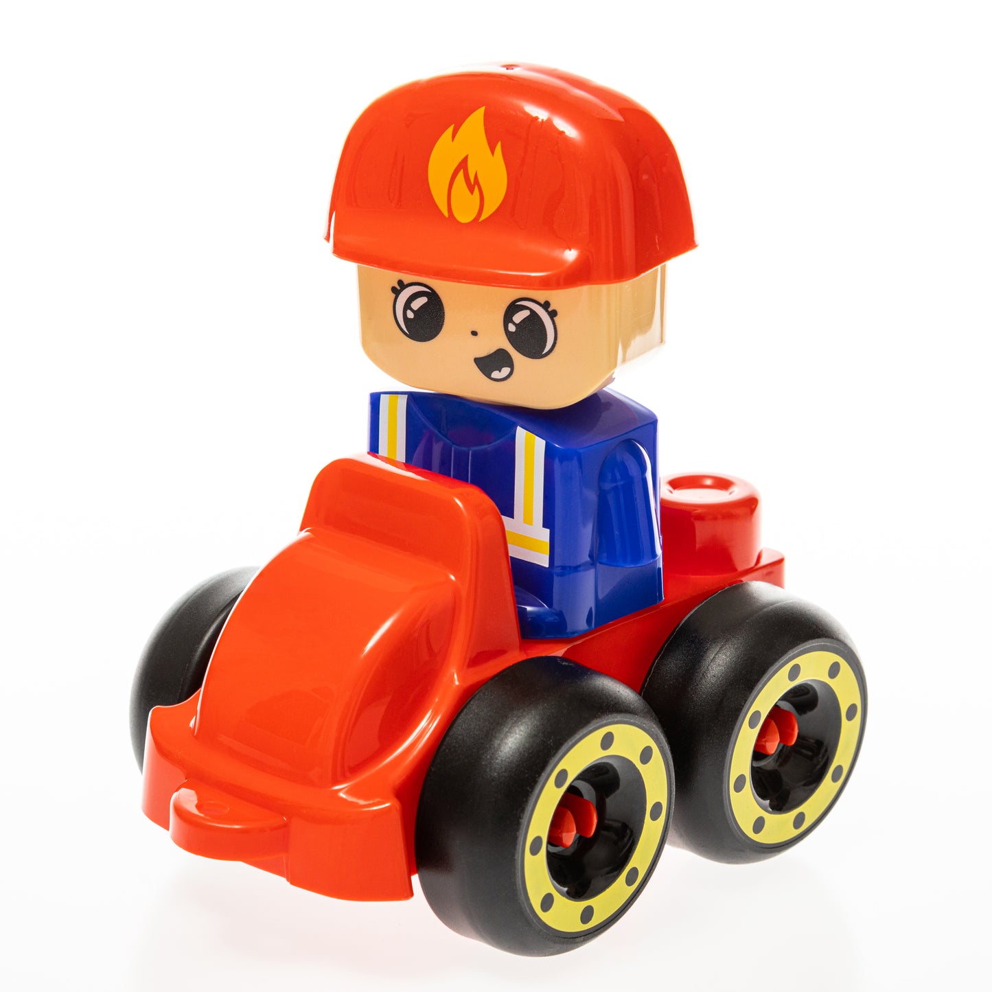 Конструктор пластиковый "Пожарная часть" 35 дет (Baby Blocks)