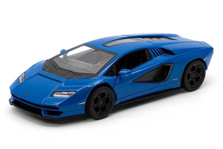 Kinsmart. Modèle art.КТ5437/2 "Lamborghini Countach LPI 800-4" 1:38 (синяя) инерц.