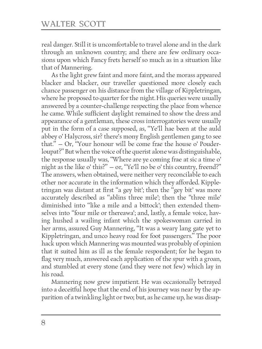 Guy Mannering = Гай Мэннеринг: на англ.яз