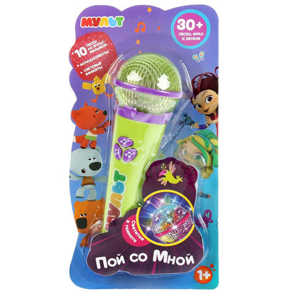 Microfone MUST 10 pence pour м/ф, applications, effets lumineux. Умка в кор.2*84шт