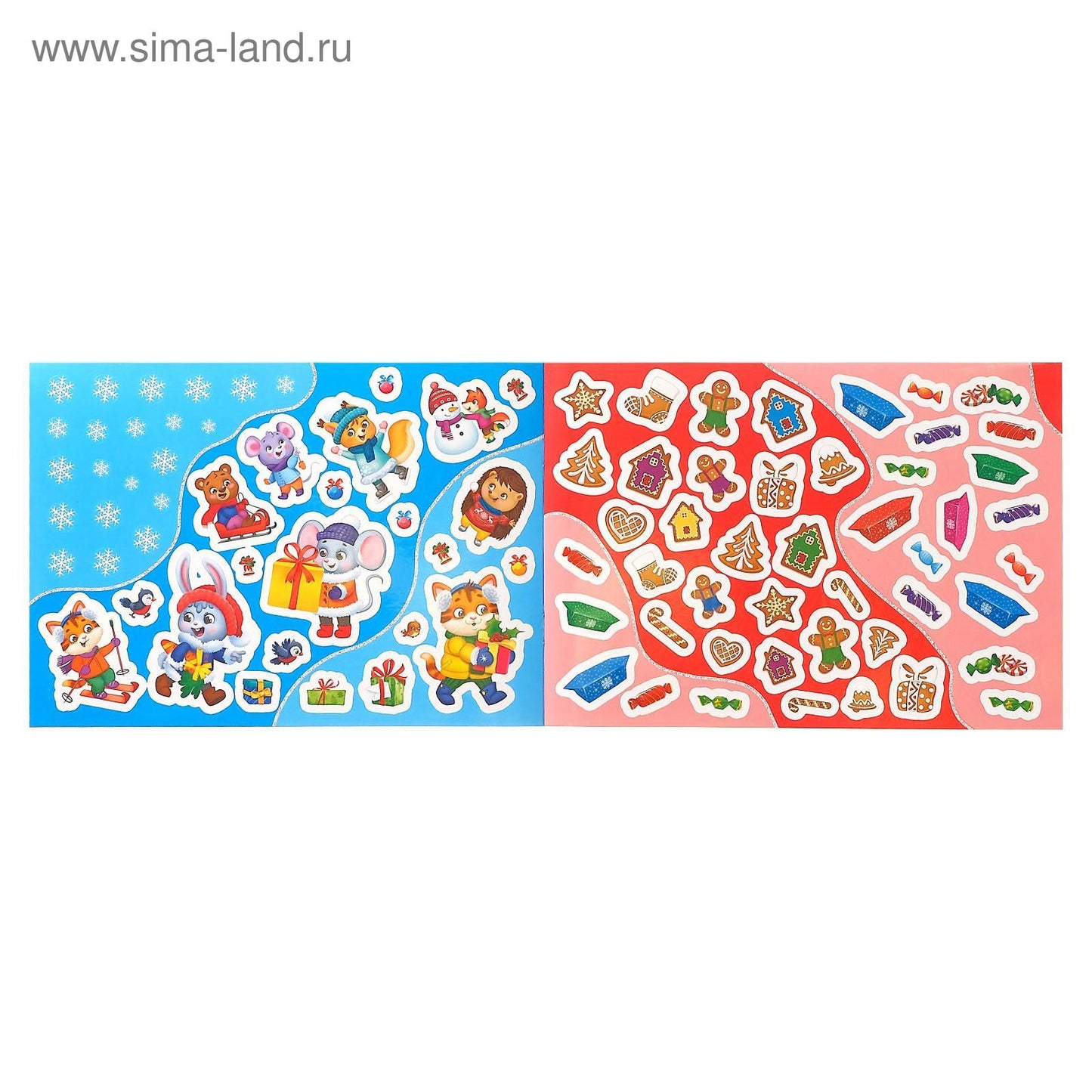250 étiquettes neuves «Дедушка Мороз» 4931621