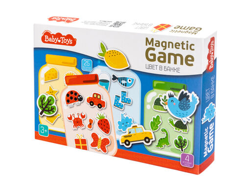 Jeu magnétique "Цвет в банке" Jeux magnétiques