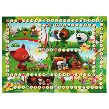 Ми-ми-мишки. C'est ce que je pense. Настольная игра-ходилка. 217х330х27 mm. Умные игры в кор.20шт