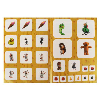 Путешествия друзей. Dictates graphiques. 210х290 mm Buba. 16 pièces. + 4 étoiles autocollant Умка в кор.50шт