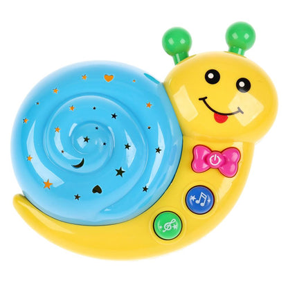 Музыкальный ночник-проектор ТМ Умка "Улитка" на бат. руссифиц. на карт. (русс. уп.) в кор.2*48шт